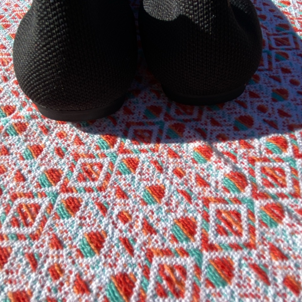 Rothy’s The Flat shoe nwot black - Picture 6 of 6